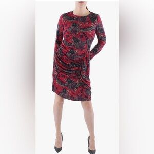 Lauren Ralph Lauren's Paisley Knee-Length Sheath Dress-Size 12